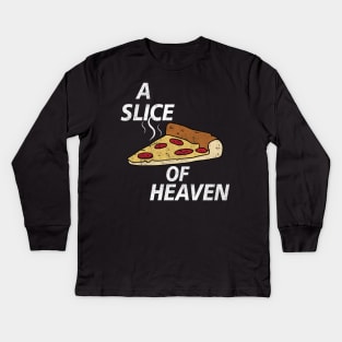 A Slice of Heaven Kids Long Sleeve T-Shirt